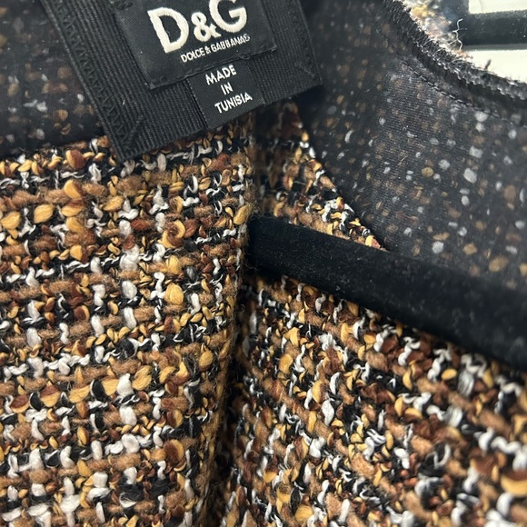 D&G tweed work shift dress - Picture 6 of 10